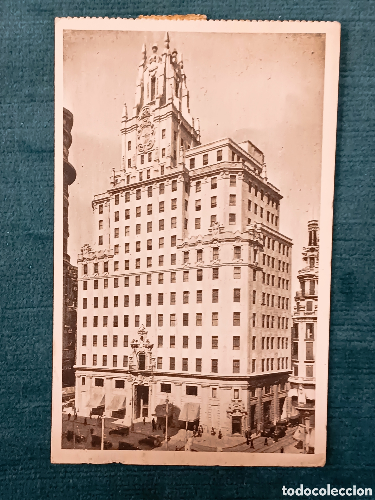 Postales: Madrid. Edificio de la Compa&ntilde;&iacute;a Telef&oacute;nica