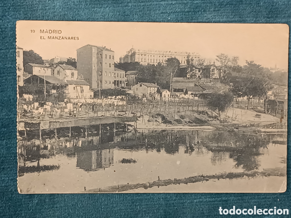 Postales: 19 MADRID. EL MANZANARES