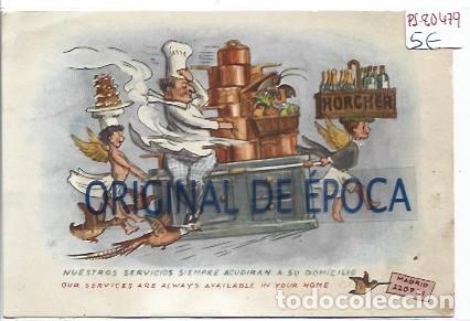 Postales: (PS-80479)POSTAL PUBLICITARIA DE HORCHER(MADRID)