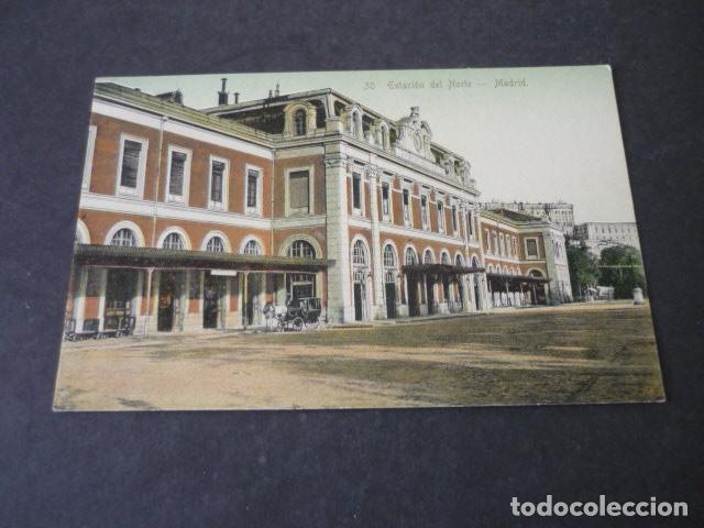 Postais: MADRID ESTACION DEL NORTE
