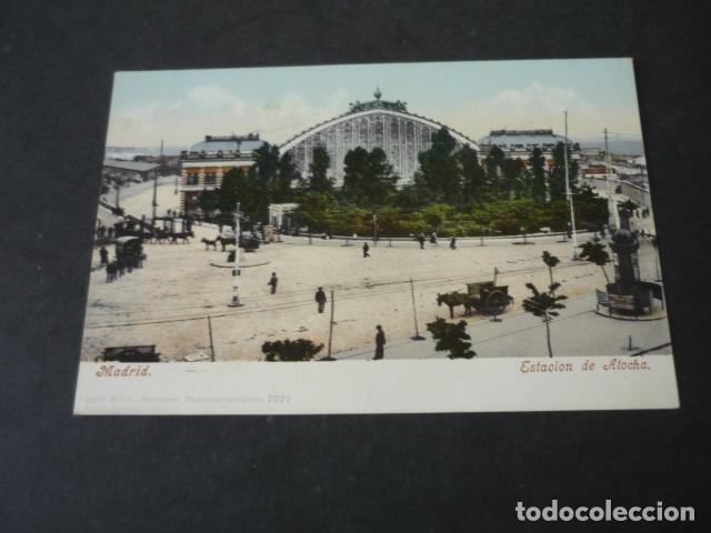 Postais: MADRID ESTACION DE ATOCHA PUGER SIN DIVIDIR