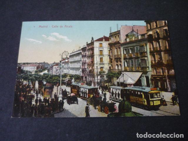Postkarten: MADRID CALLE DE ALCAL&Aacute;