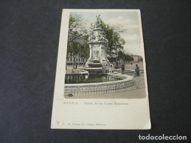 Postkarten: MADRID FUENTE DE LAS CUATRO ESTACIONES