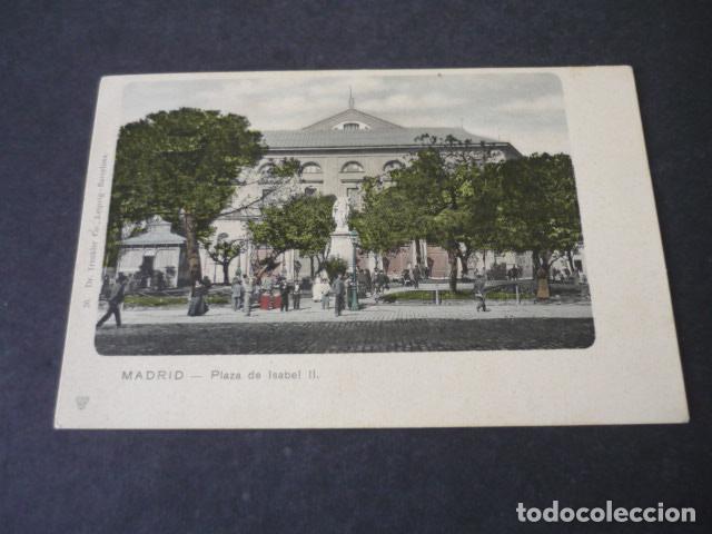 Postkarten: MADRID PLAZA DE ISABEL II