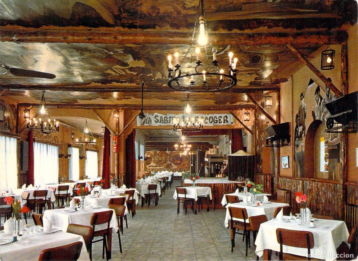 Postales: Postal Restaurante La Mina, Aranjuez, Madrid, Gran Sal&oacute;n de Bodas