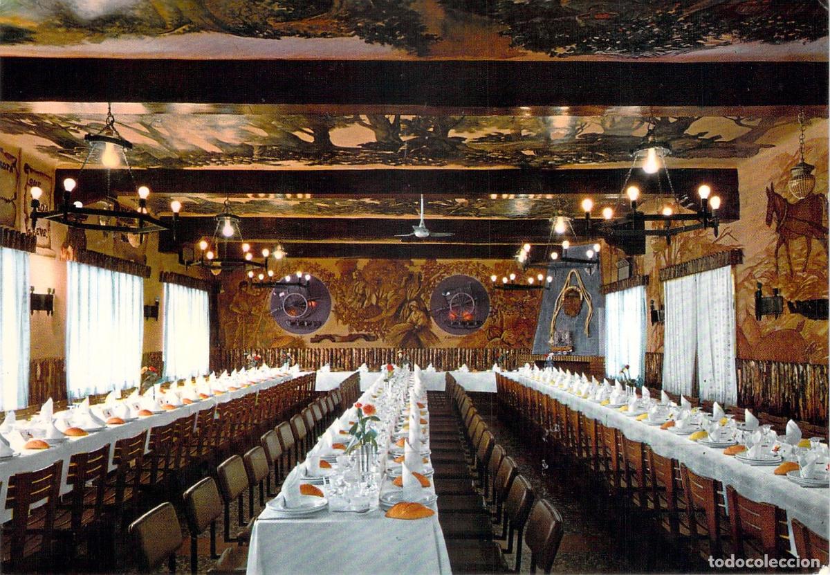 Postales: Postal del Comedor del Restaurante La Mina en Aranjuez, Madrid