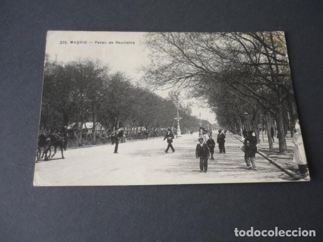 Postkarten: MADRID PASEO DE RECOLETOS