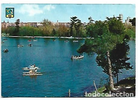 Postales: LAGO DE LA CASA DE CAMPO.- MADRID