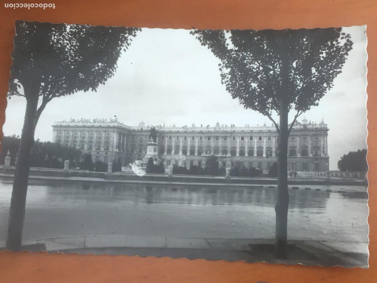 Postales: plaza de oriente madrid postal original fotografica circulada