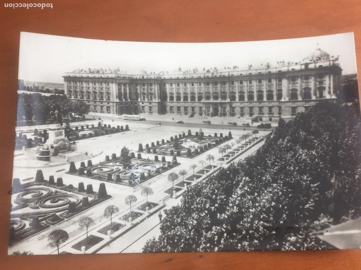 Postales: plaza de oriente madrid postal original fotografica circulada