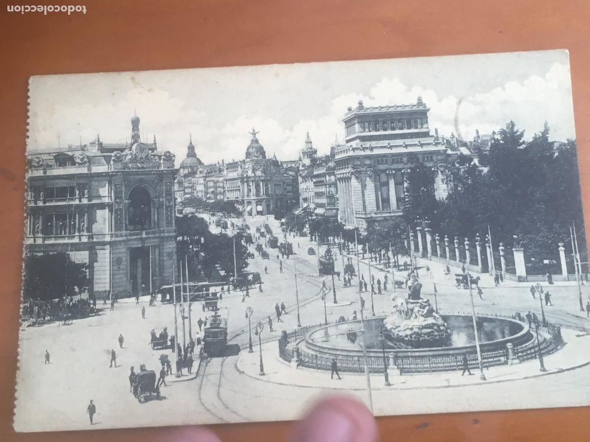 Postales: calle de alcala madrid postal original circulada