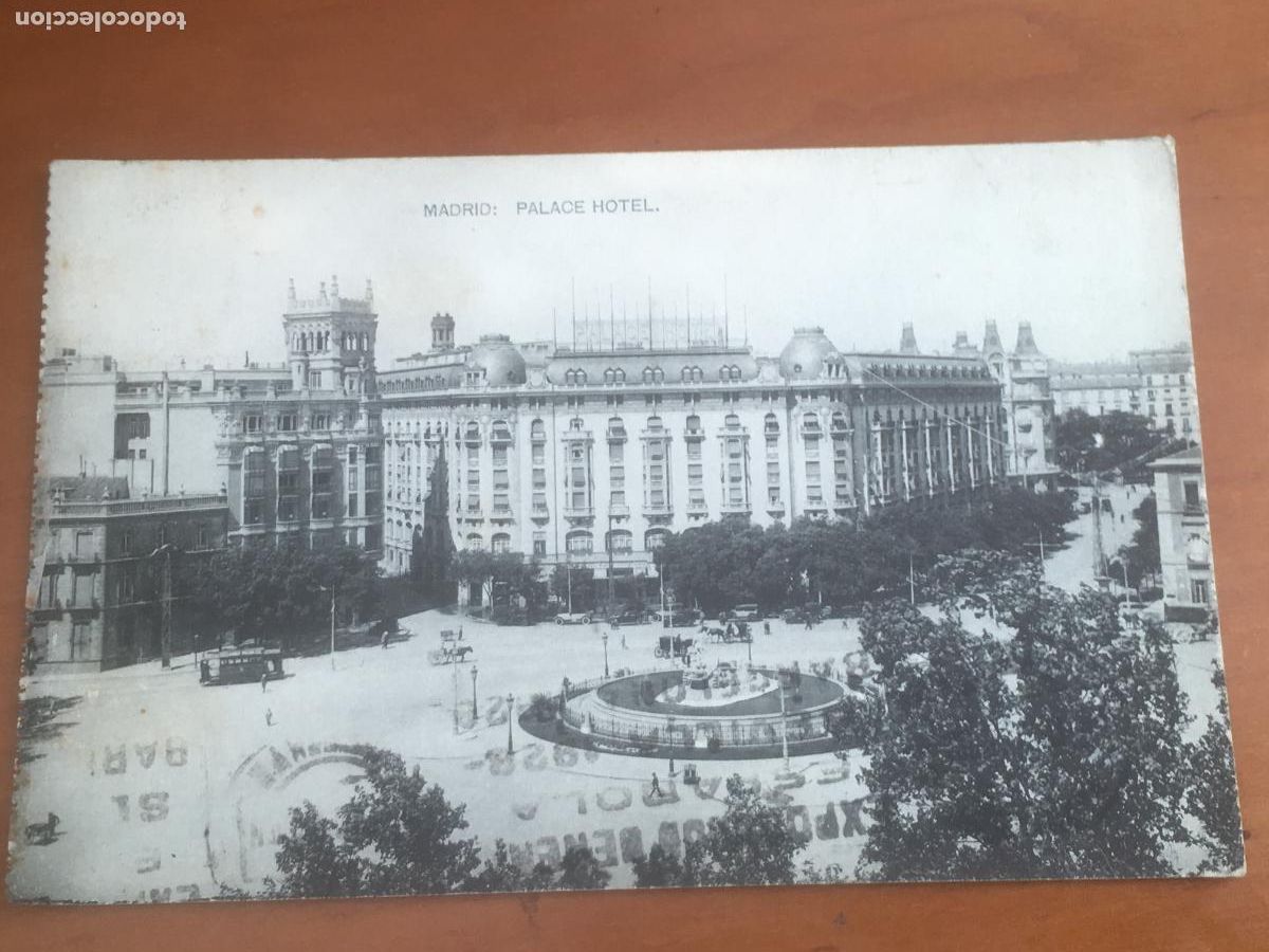 Postales: palace hotel madrid postal original circulada