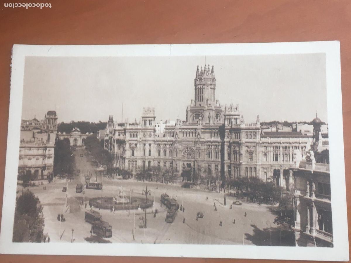 Postales: la cibeles y casa de correos madrid postal original circulada