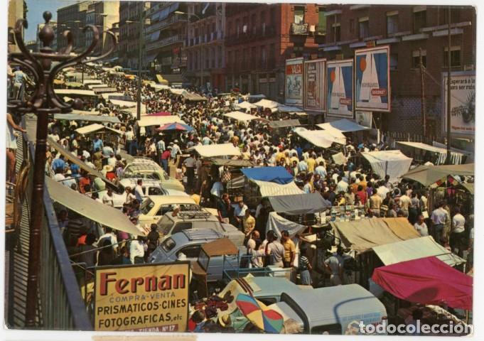 Postales: em04665 madrid el rastro 1971 gallegos n&ordm;249 sc coches