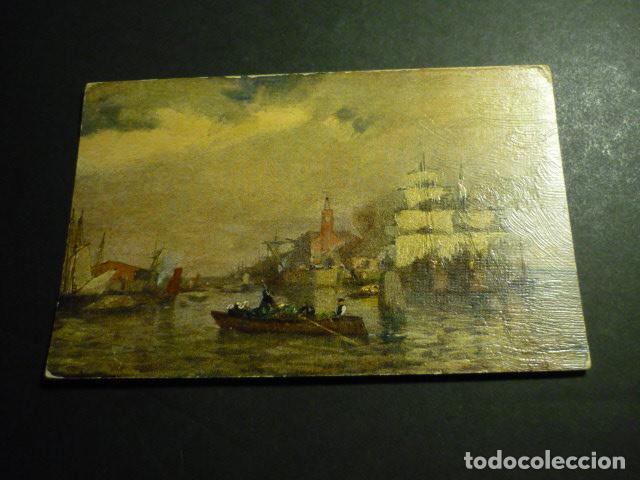 Postales: MADRID COMPA&Ntilde;IA MADRILE&Ntilde;A DE CARBONES POSTAL PUBLICITARIA Y LISTA DE PRECIOS BARCOS