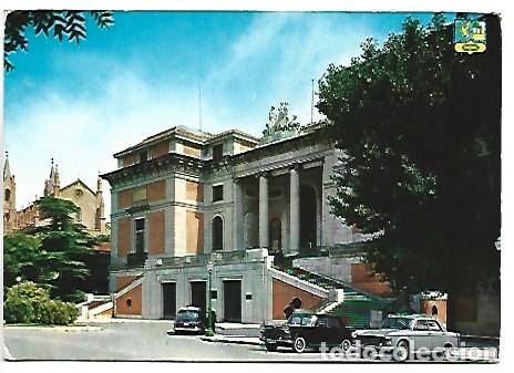 Postales: MUSEO DEL PRADO E IGLESIA DE SAN JERONIMO.- MADRID - Foto 1