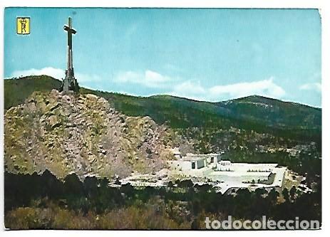 Postales: LA CRUZ, VISTA PARCIAL.- SANTA CRUZ DEL VALLE DE LOS CAIDOS.- MADRID