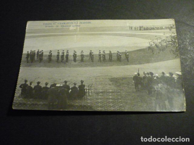 Postcards: CHAMARTIN DE LA ROSA MADRID COLEGIO EJERCICIO MILITAR
