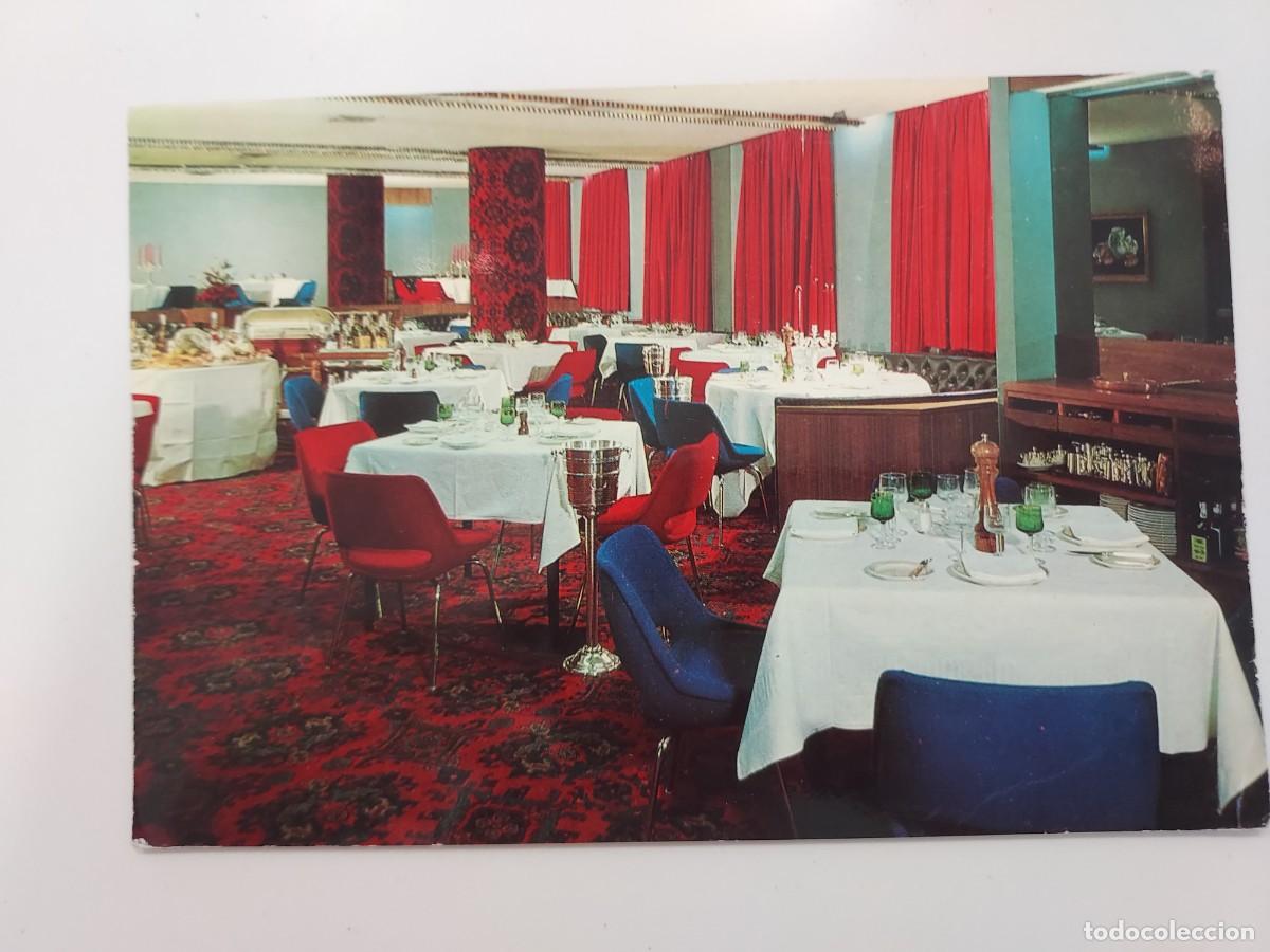 Postales: POSTAL MADRID HOTEL RESIDENCIA ALCALA RESTAURANTE BASQUE. SIN CIRCULAR. 1968