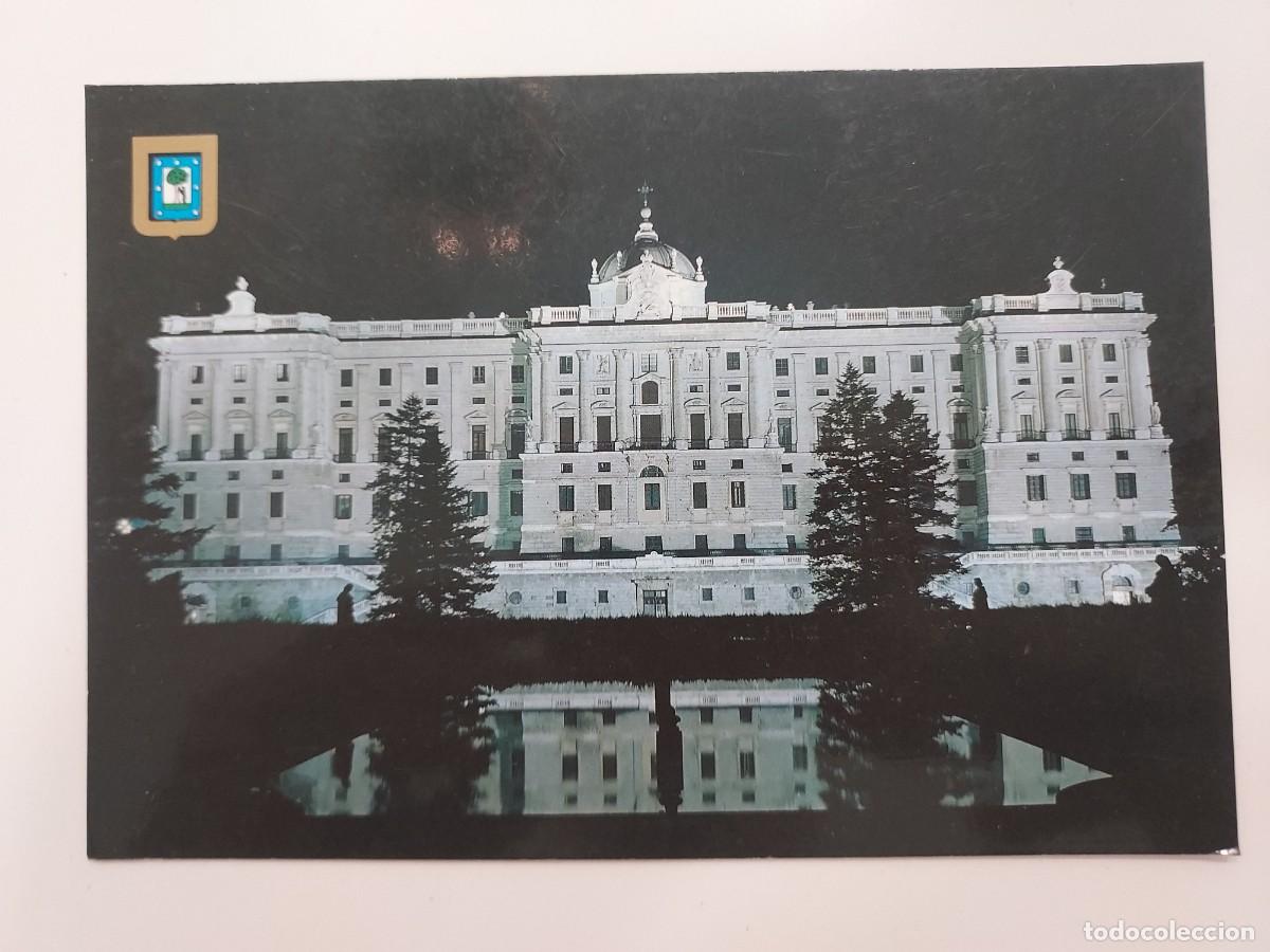 Postales: POSTAL MADRID PALACIO DE ORIENTE. NOCTURNO. SIN CIRCULAR. 1989