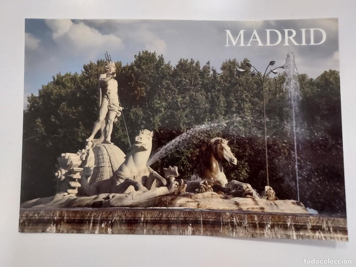 Postkarten: POSTAL MADRID NEPTUNO, DIOS DEL MAR VENTURA RODRIGUEZ. SIN CIRCULAR. FOTO JOSE BAREA. 16X11