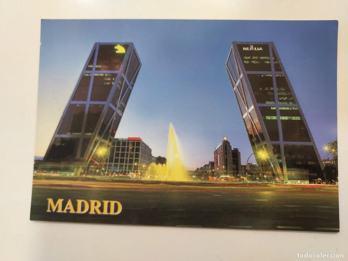 Postales: POSTAL MADRID PLAZA CASTILLA TORRES DE EUROPA. SIN CIRCULAR. FOTO JOSE BAREA. 16X11