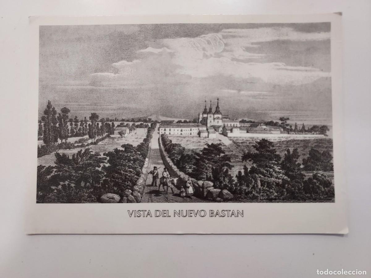 Postales: POSTAL NUEVO BAZTAN. VISTA GENERAL DEL LUGAR DE NUEVO BAZTAN. GRABADO S XIX. MADRID. 16X11