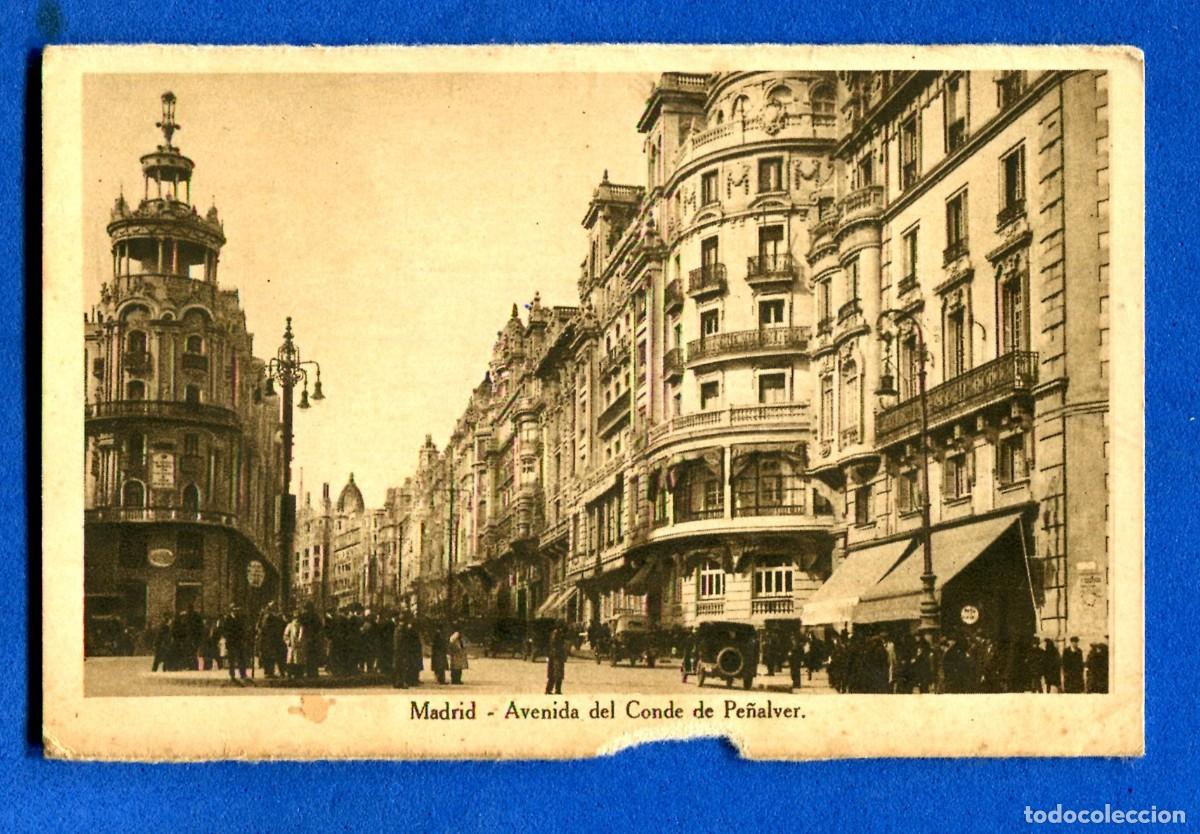 Postcards: POSTAL SIN CIRCULAR MADRID AVENIDA DEL CONDE DE PE&Ntilde;ALVER SIN EDITORIAL