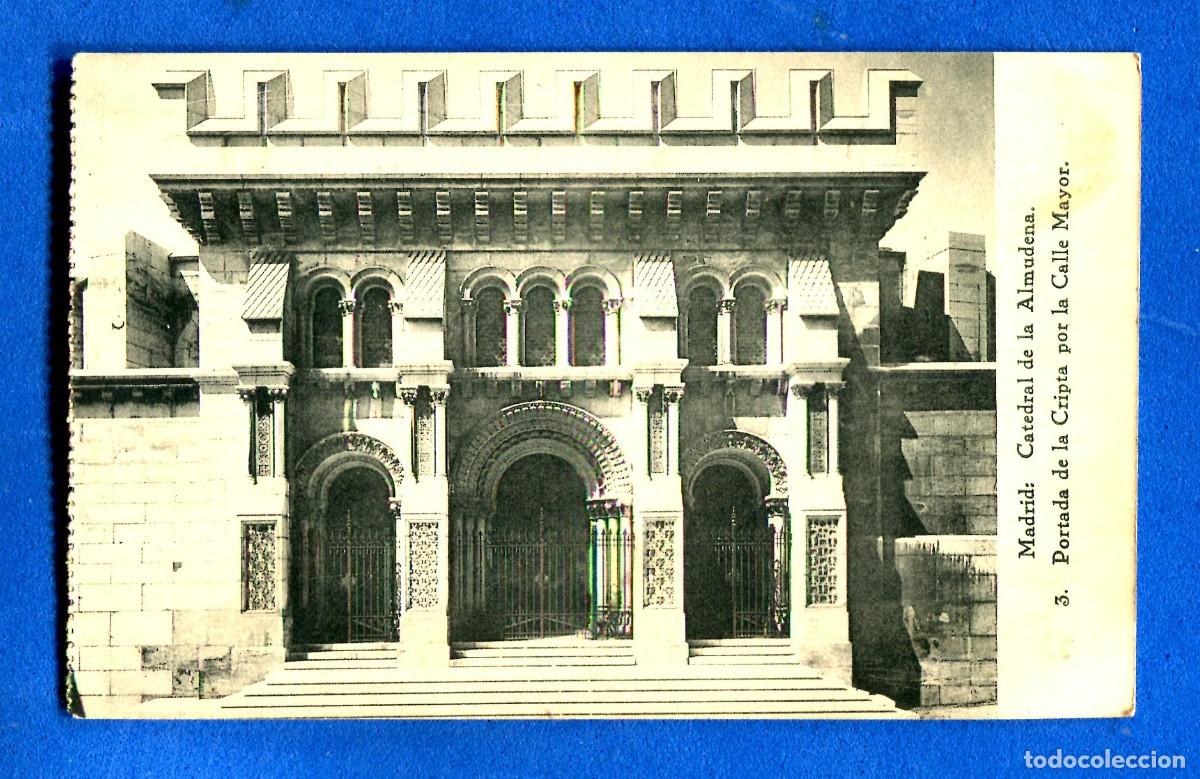 Postales: POSTAL SIN CIRCULAR MADRID 3 CATEDRAL DE LA ALMUDENA EDITA HAUSER Y MENET