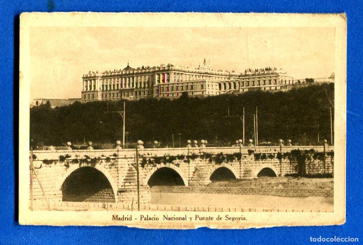 Postais: POSTAL SIN CICULAR MADRID PALACIO NACIONAL SIN EDITORIAL