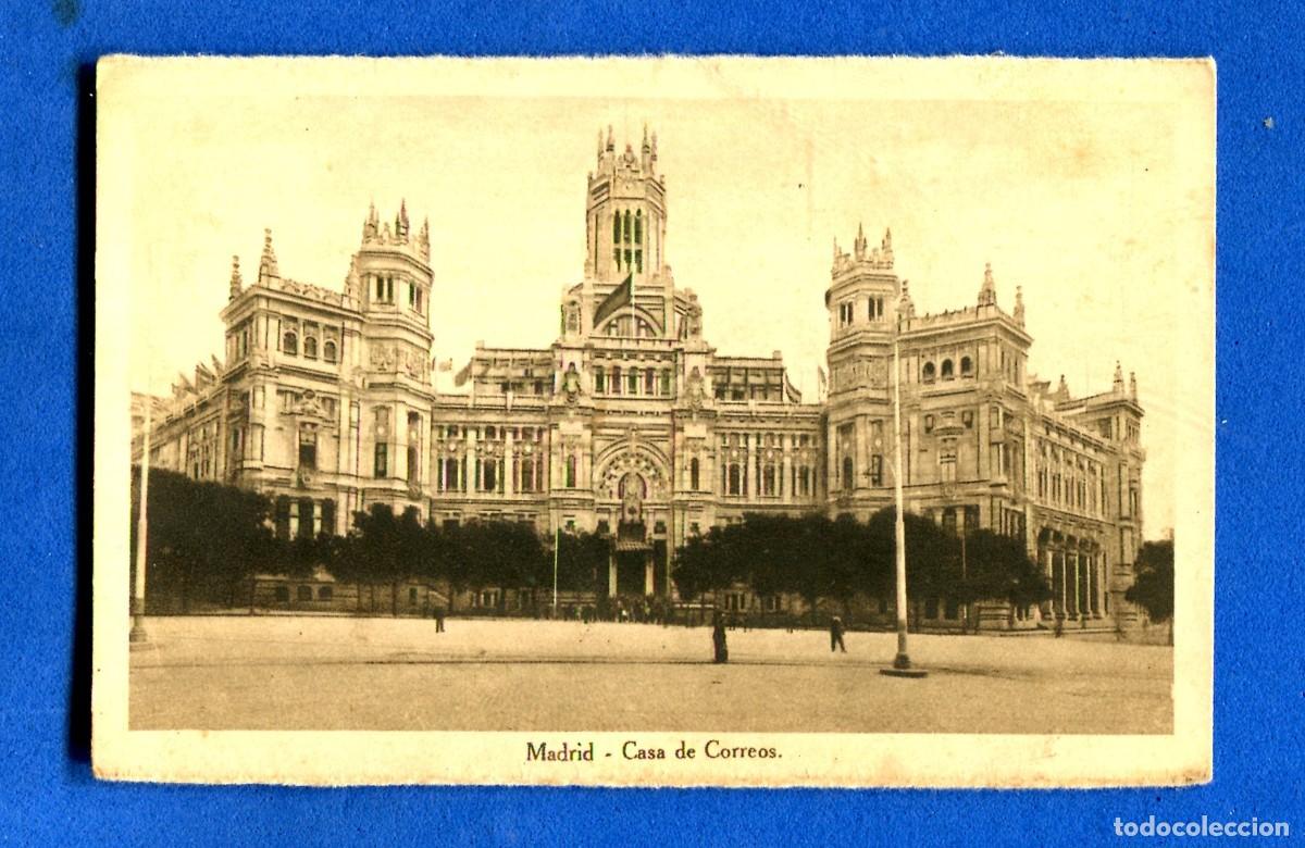Cartoline: POSTAL SIN CIRCULAR MADRID CASA DE CORREOS SIN EDITORIAL
