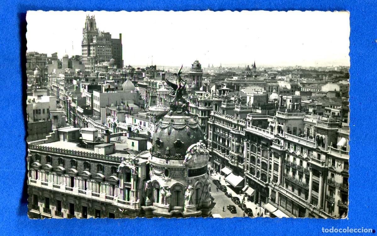 Postales: POSTAL CIRCULADA MADRID VISTA PARCIAL EDITA HELIOTIPIA ARTISTICA