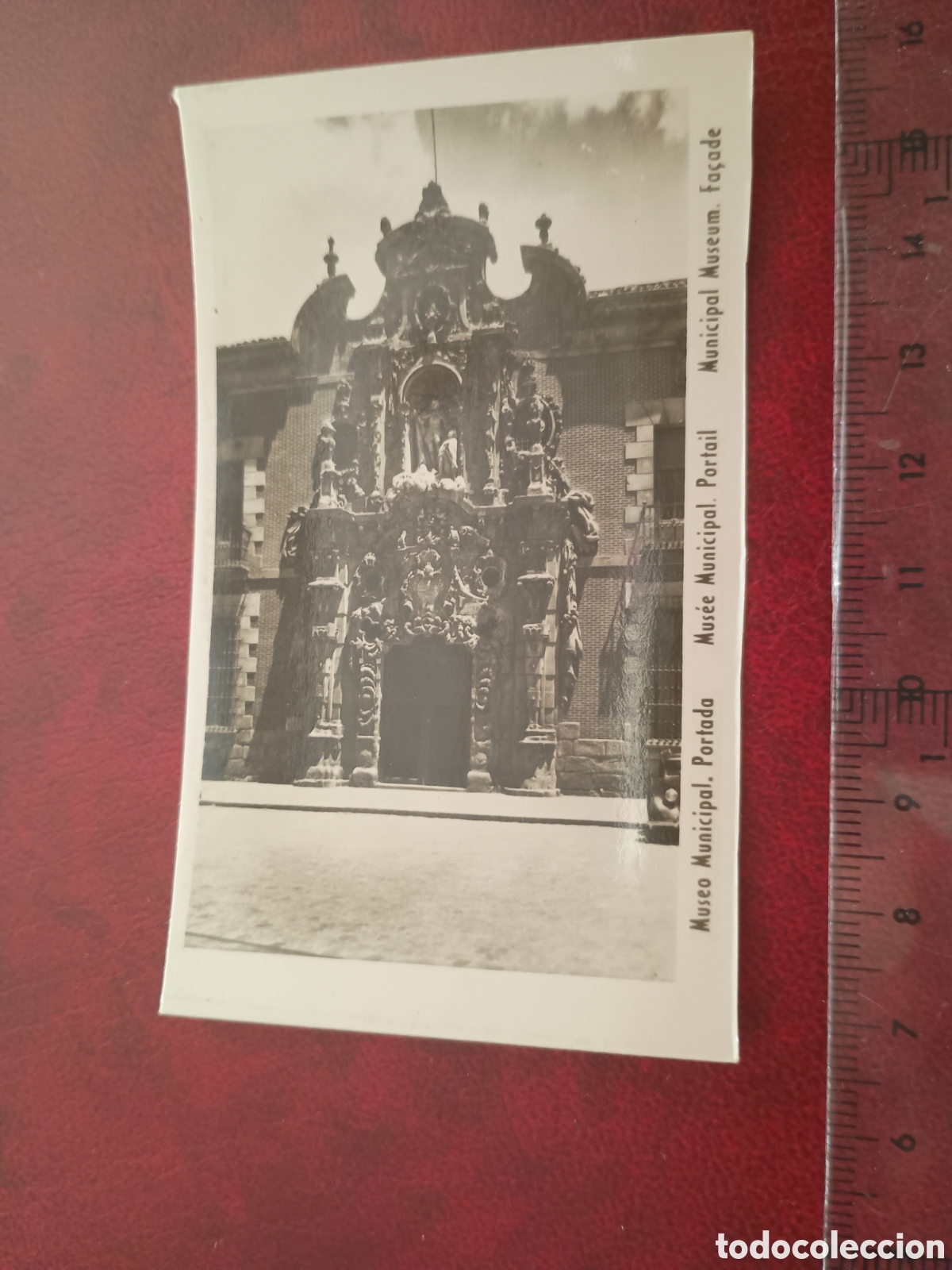 Postales: MADRID - MUSEO MUNICIPAL. PORTADA
