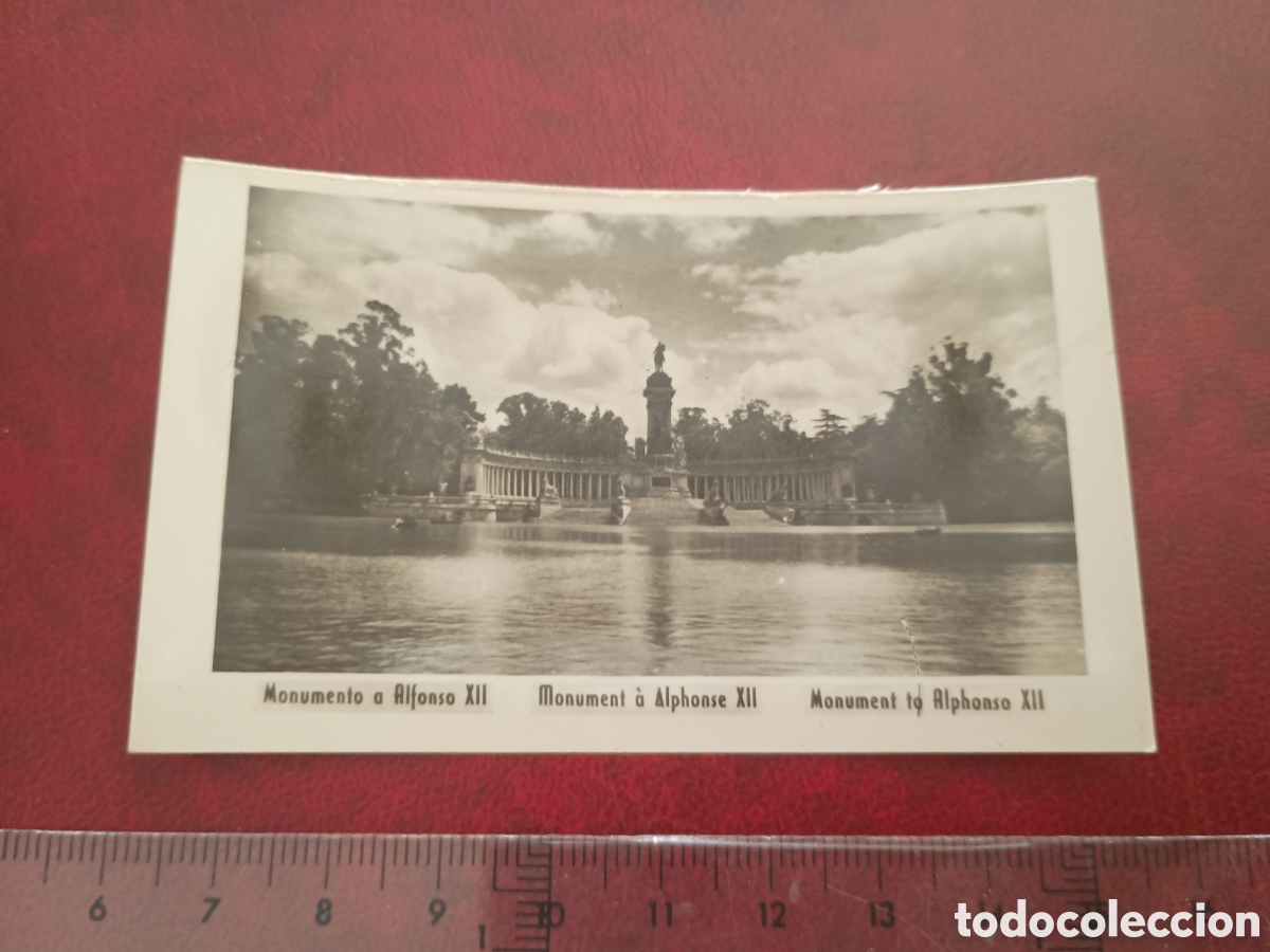 Postales: MADRID - MONUMENTO A ALFONSO XII