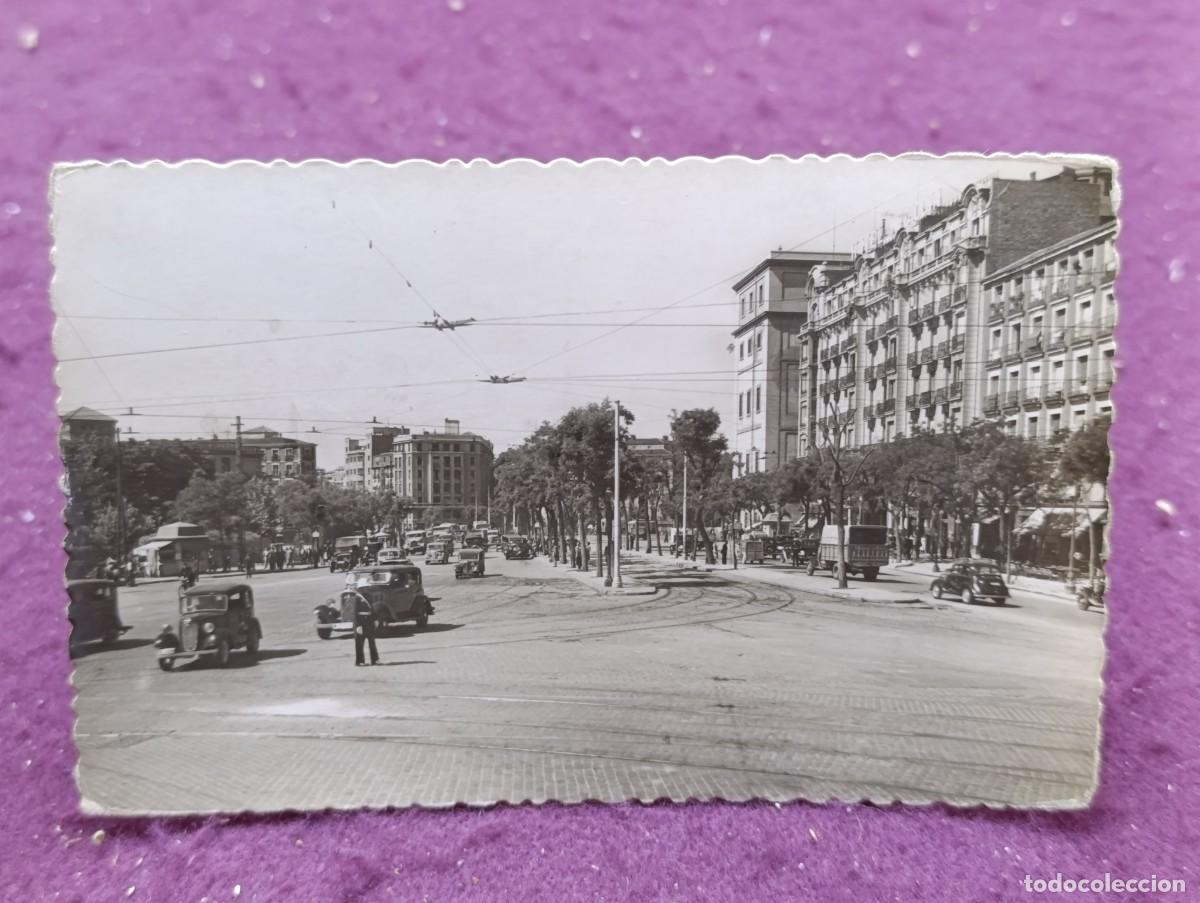 Postales: Antigua Postal en b/n, Madrid, Glorieta del Emperador Carlos V, Atocha, Garc&iacute;a Garrabella