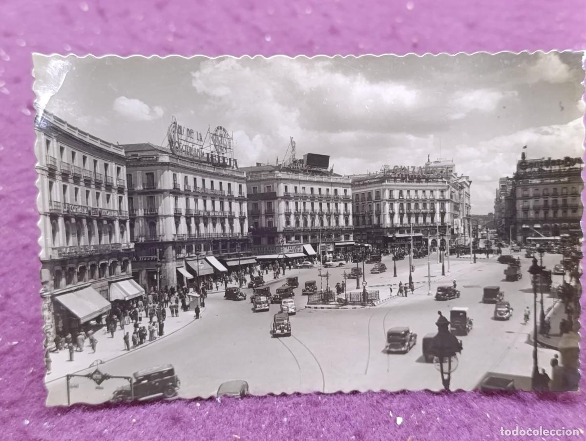 Postales: Antigua Postal en b/n, Madrid, Puerta del Sol, Garc&iacute;a Garrabella