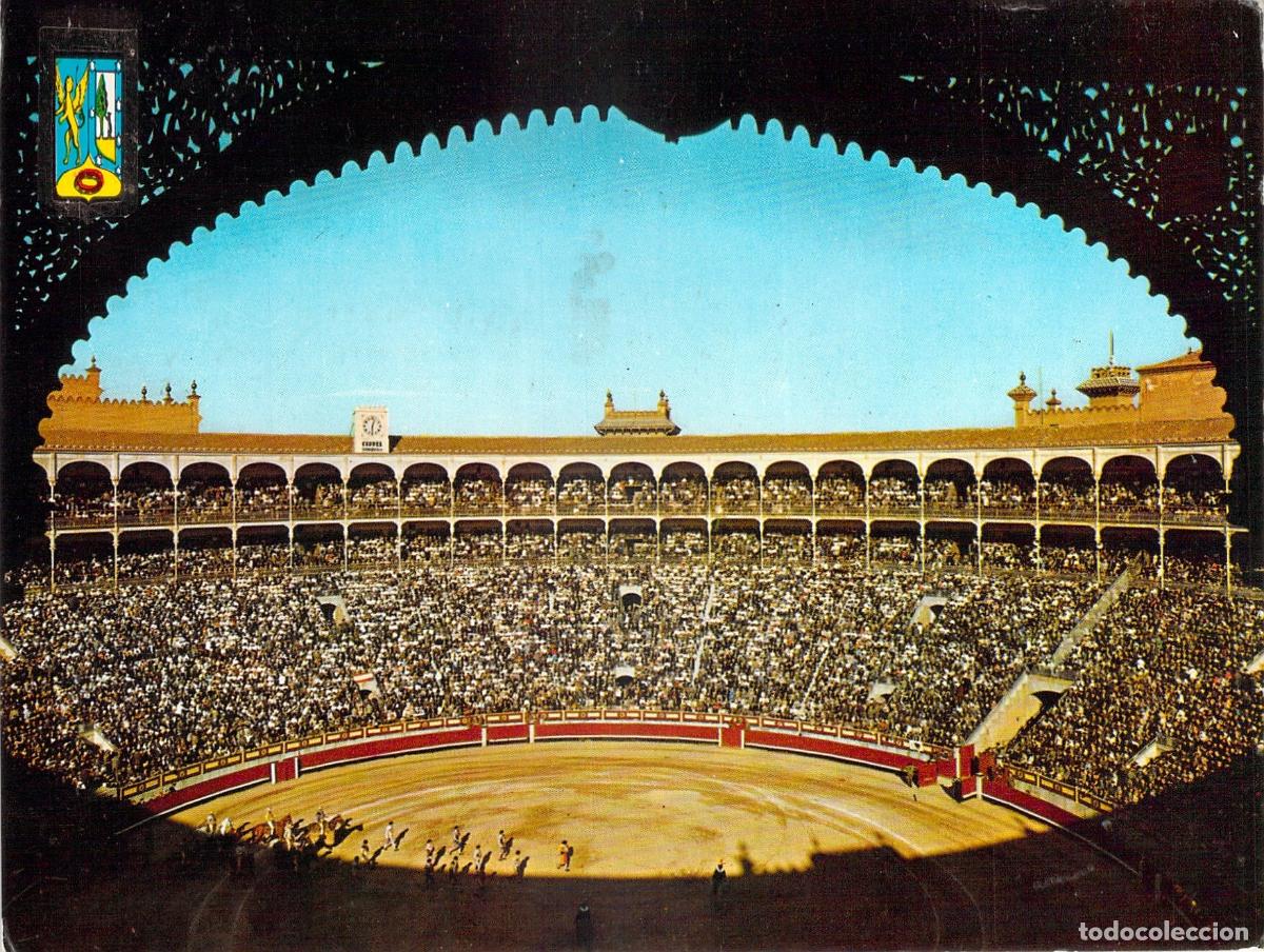 Postales: Postal de la Plaza de Toros de las Ventas en Madrid