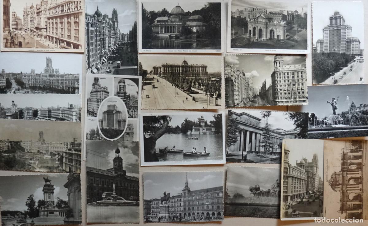 Postales: 20 postales de Madrid circuladas, diversas &eacute;pocas. Ver todas las fotos
