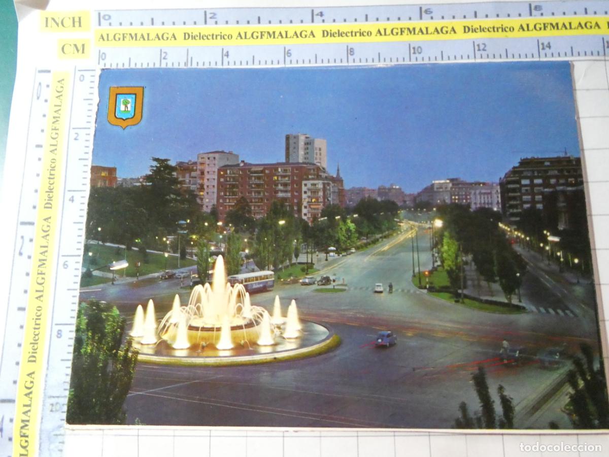 Postales: POSTAL DE MADRID. A&Ntilde;O 1964. PLAZA DE SAN JUAN DE LA CRUZ PASEO DE LA CASTELLANA 131 ESCUDO ORO. 729