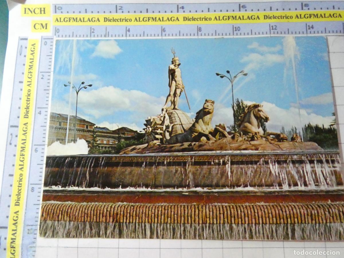 Postales: POSTAL DE MADRID. A&Ntilde;O 1969. FUENTE DE NEPTUNO 242 GARRABELLA. 731