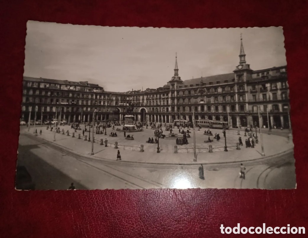 Postales: MADRID - PLAZA MAYOR - HELIOTIPIA ART&Iacute;STICA ESPA&Ntilde;OLA