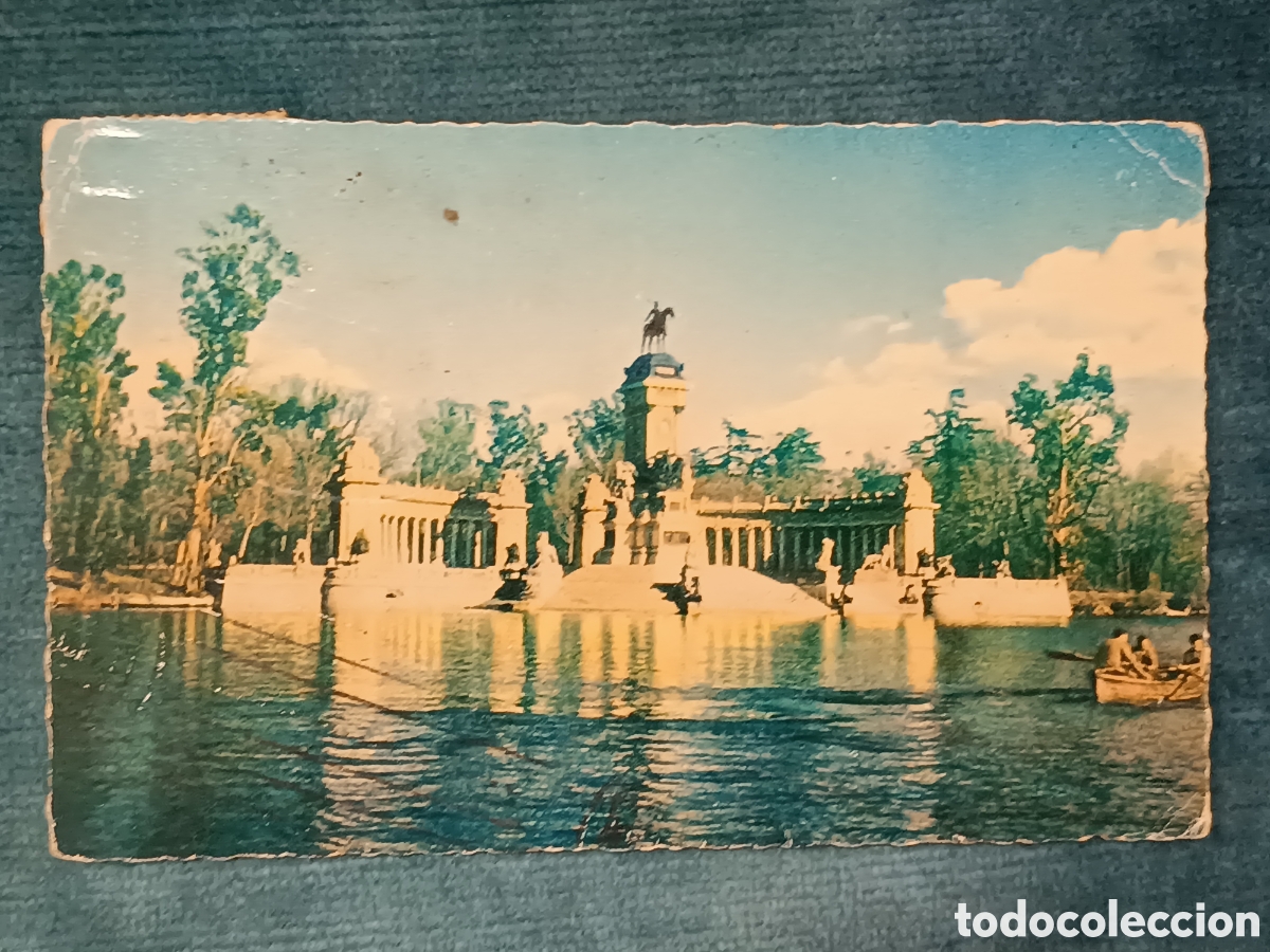 Postales: (Madrid) Estanque del Retiro