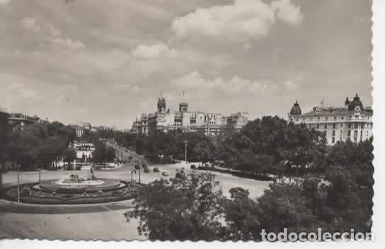 Postales: MADRID ESCRITA PLAZA NEPTUNO MAT MANZANARES CIUDAD REAL