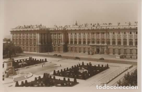 Postales: MADRID ESCRITA PALACIO REAL