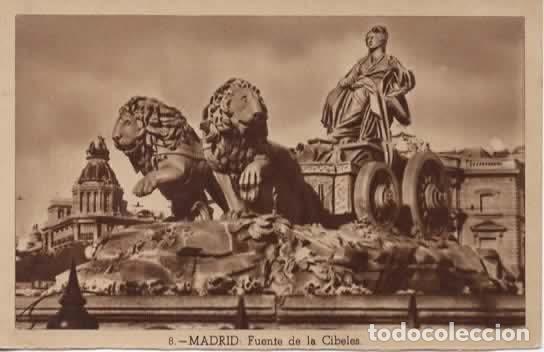 Postales: MADRID SIN ESCRIBIR LA CIBELES