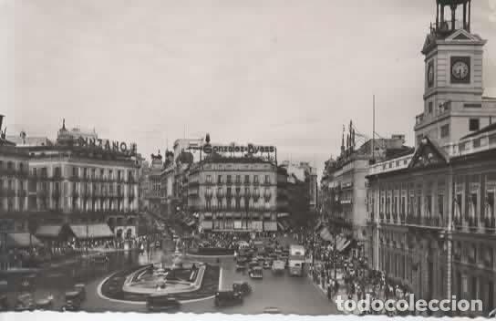 Postales: MADRID SIN ESCRIBIR PUERTA DEL SOL