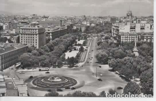 Postales: MADRID ESCRITA PLAZA NEPTUNO
