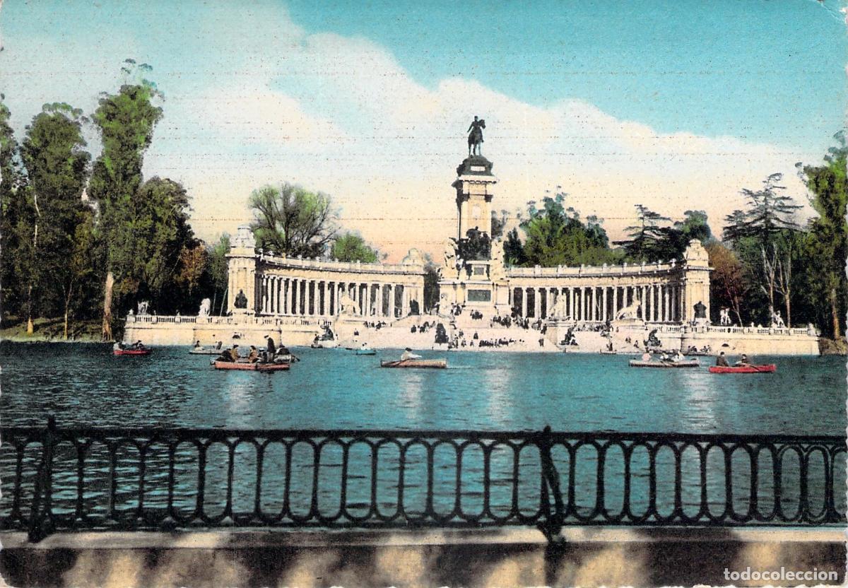 Postales: Postal Monumento Alfonso XII Parque del Retiro Madrid
