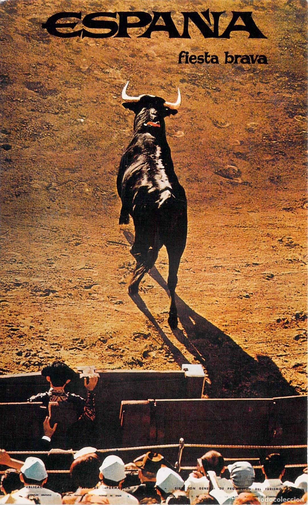 Postales: Postal de Espa&ntilde;a Fiesta Brava con Imagen de Corrida de Toros