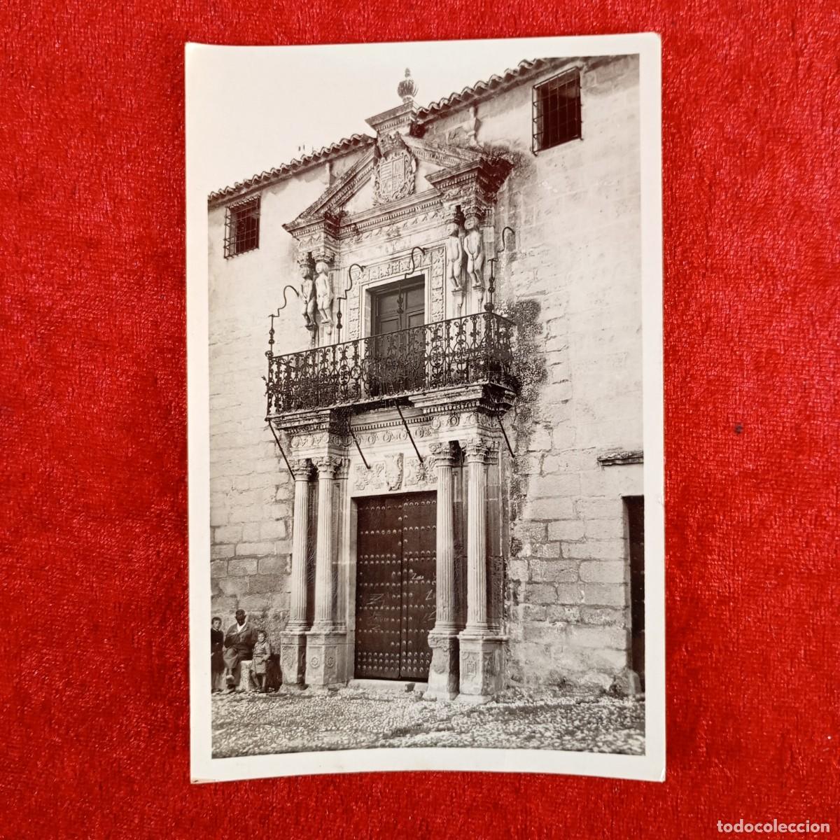 Postales: POSTAL - RONDA - FACHADA DEL PALACIO DEL MARQU&Eacute;S DE SALVATIERRA - RAR&Iacute;SIMA / 925